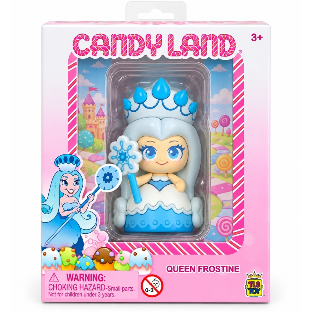 The Loyal Subjects Candy Land Queen Frostine CheeBee Cuties Figure Collectible